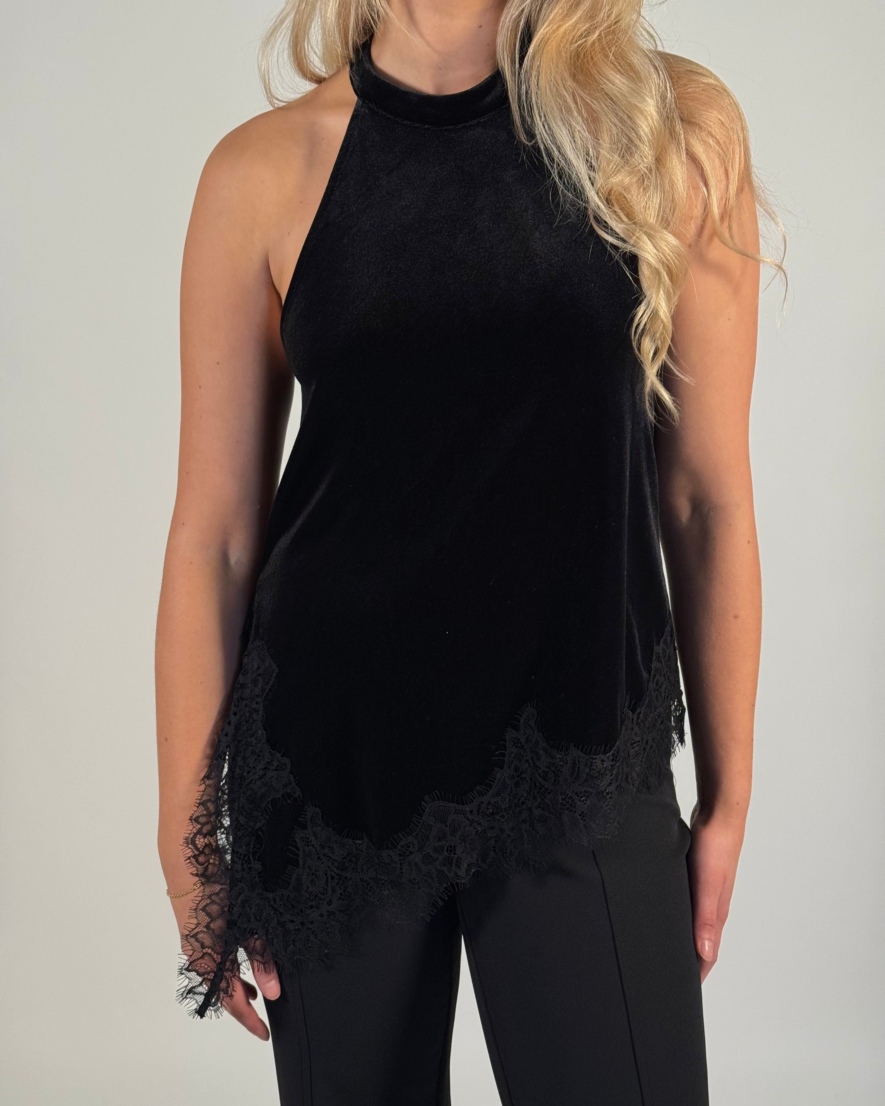VIALINDRA Top - Black Beauty
